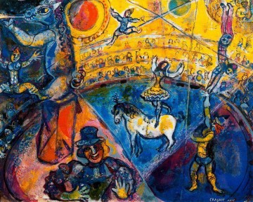 Der Zirkus Zeitgenosse Marc Chagall Ölgemälde